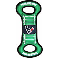 Pets First Houston Texans NFL Field Tug Dog Toy