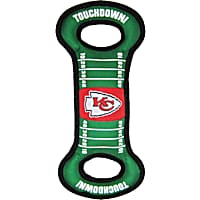 Pets First Kansas City Chiefs NFL Field Tug Dog Toy
