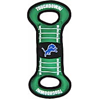 Pets First Detroit Lions NFL Field Tug Dog Toy