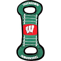 Pets First Wisconsin Badgers NCAA Field Tug Dog Toy
