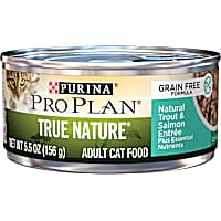 Purina Pro Plan True Nature Grain Free Formula Natural Trout & Salmon Entree Wet Cat Food