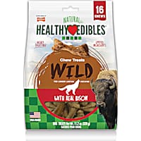 Nylabone Healthy Edibles Wild Bison Value Bag Dog Treats