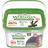 Whimzees Natural Chews, Large Size Dog Dental Treats Variety Pack