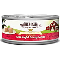 Whole Earth Farms Grain Free Real Beef & Turkey Recipe Wet Cat Food