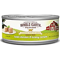 Whole Earth Farms Grain Free Real Chicken & Turkey Recipe Wet Cat Food