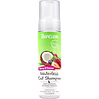 TropiClean Berry & Coconut Deep Cleansing Waterless Shampoo for Cats