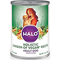 Halo Adult Holistic Garden of Vegan Recipe Canned Dog Food