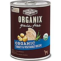 Castor & Pollux Organix Organic Grain Free Organic Turkey & Vegetable Recipe Wet Dog Food