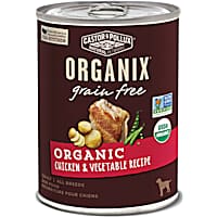 Castor & Pollux Organix Grain Free Organic Chicken & Vegetable Recipe Wet Dog Food