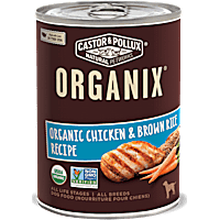 Castor & Pollux Organix Organic Chicken & Brown Rice Recipe Wet Dog Food