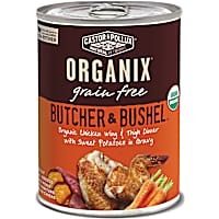 Castor & Pollux Organix Butcher & Bushel Organic Chicken Wing & Thigh Dinner Wet Dog Food