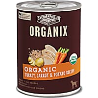 Castor & Pollux Organix Organic Turkey, Carrot & Potato Recipe Wet Dog Food