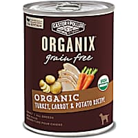 Castor & Pollux Organix Grain Free Organic Turkey, Carrot & Potato Recipe Wet Dog Food