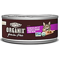 Castor & Pollux Organix Grain Free Organic Chicken & Chicken Liver Pate Wet Cat Food