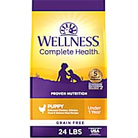 Wellness Complete Health Natural Grain Free, Chicken & Salmon Recipe Puppy Dry Dog Food
