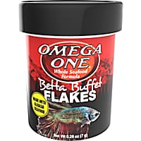 Omega One Betta Buffet Flakes Fish Food