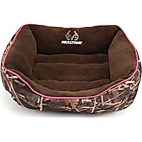 Realtree Camouflage with Pink Trim Pet Bed