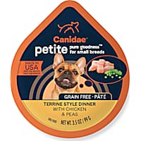 Canidae PURE Grain Free Petite Small Breed Terrine Style Dinner with Chicken and Peas Wet Dog Food