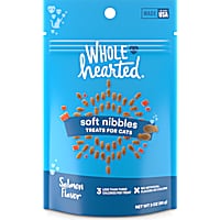 WholeHearted Savory & Tasty Soft Cat Treats - Salmon Recipe
