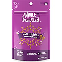 WholeHearted Savory & Tasty Soft Cat Treats - Turkey Recipe