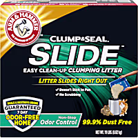 Arm & Hammer Clump & Seal Slide Non-Stop Odor Control Clumping Cat Litter