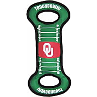 Pets First Oklahoma Sooners Field Tug Dog Toy