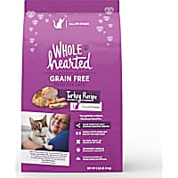 WholeHearted Grain Free Turkey Formula Dry Cat Food