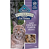 Blue Buffalo Wilderness Made With Natural Ingredients, Tasty Chicken High Protein Crunchy Cat Treats
