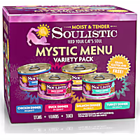 Soulistic Moist & Tender Mystic Menu Variety Pack Wet Cat Food