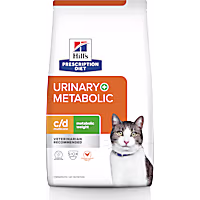 Hill's Prescription Diet Metabolic + Urinary, Weight + Urinary Care Chicken Flavor Dry Cat Food