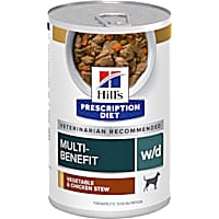 Hill's Prescription Diet w/d Multi-Benefit Vegetable & Chicken Stew Canned Dog Food