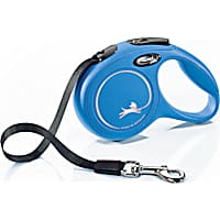 Flexi Classic Retractable Dog Leash in Blue, 10'
