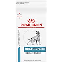 Royal Canin Veterinary Diet Canine Hydrolyzed Protein  Moderate Calorie Adult Dry Dog Food