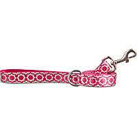 Good2Go Reflective Pink Starburst Dog Leash