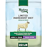 Nutro Limited Ingredient Diet Lamb & Sweet Potato Recipe Small Bites Adult Dry Dog Food