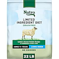 Nutro Limited Ingredient Diet Lamb & Sweet Potato Recipe Large Breed Adult Dry Dog Food