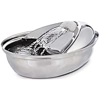 Harmony Cascading Stainless Steel Deluxe Pet Fountain
