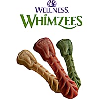 Whimzees Brushzees Natural Daily Dental Long Lasting Dog Treats