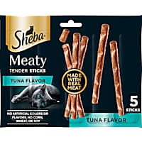 Sheba Meaty Tender Sticks Soft Cat Treats Tuna Flavor