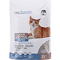 So Phresh Unscented  Odor Control Paper Pellet Cat Litter