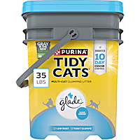 Purina Tidy Cats Clumping Odor Control Low Dust Scented Glade Clear Springs Multi Cat Litter