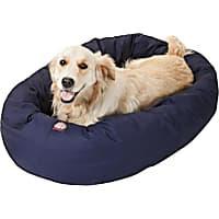 Majestic Pet Blue Bagel Dog Bed