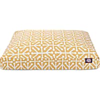 Majestic Pet Citrus Aruba Shredded Memory Foam Rectangle Dog Bed