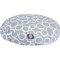 Majestic Pet Fusion Gray Round Pet Bed