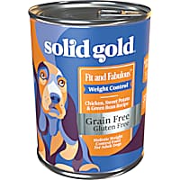 Solid Gold Fit & Fabulous Chicken, Sweet Potato & Green Bean Weight Control Grain Free Wet Dog Food