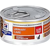 Hill's Prescription Diet c/d Multicare Stress Urinary Care Chicken & Vegetable Stew Canned Cat Food