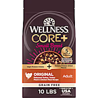 Wellness CORE+ Grain Free Small Breed Original Turkey & Chicken with Freeze Dried Pieces Recipe Dry Dog Food