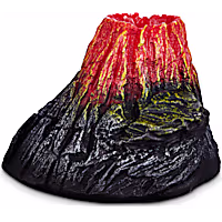 Imagitarium Bubbling LED Volcano Aquarium Ornament