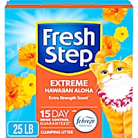 Fresh Step Odor Shield Hawaiian Aloha Multi Cat Clumping Litter with Febreze Freshness