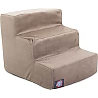Majestic Pet Products 3-Step Stone Suede Pet Stairs